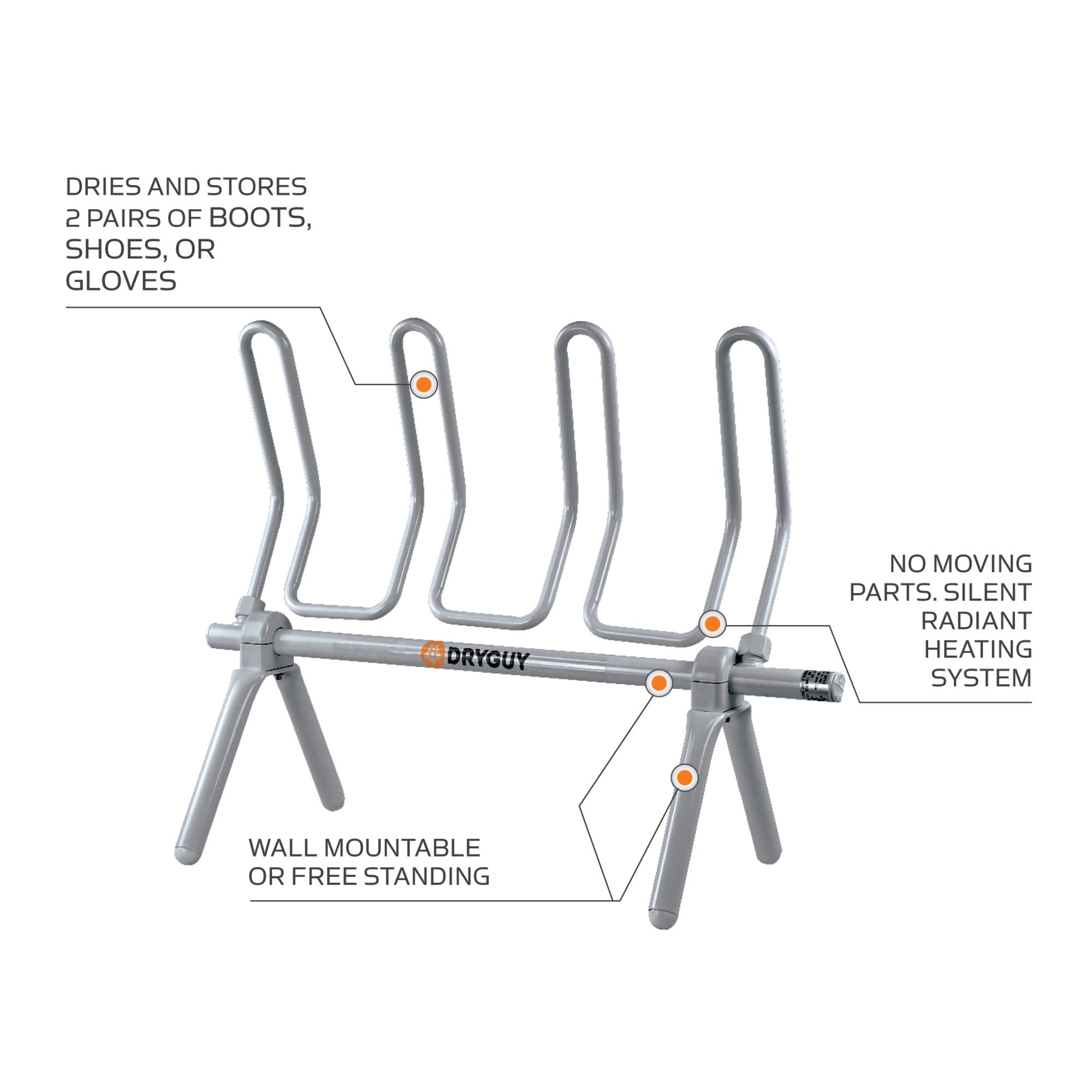 Gumboot Drying Rack DryGuy Dry Rack Boot & Glove Dryer – DryGuy US